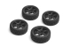 CARTEN TC Rally Rädersatz 6-Speichen ET-0mm schwarz,...