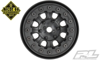ProLine - Denali 1.9" Black/Black Bead-Loc 8 Spoke Front or Rear Wheels for Rock Crawlers (PL2747-15)