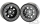 ProLine - Denali 1.9" Black/Black Bead-Loc 8 Spoke Front or Rear Wheels for Rock Crawlers (PL2747-15)