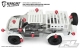 ProLine - Builders Series: Metric Clear Body for 12.3&quot; (313mm) Wheelbase Scale Crawlers (PL3520-00)