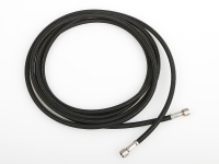 SPARMAX - Braided orange hose 3m (4,2x7mm), Socket 1/8x1/8 (SM2213)