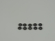 SWORKz Aluminiumscheibe 3x6x1.5mm, Schwarz (10) (SW101026)