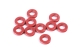 SWORKz Aluminiumscheibe 3x6x1.5mm , Rot (10) (SW101026R)