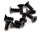 SWORKz Senkkopfschraube Innensechskant M4x10mm (10) (SW108010)