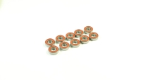 SWORKz Kugellager 8x16x5 RED Rubber (10) (SW116006R)