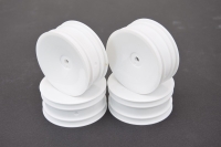 SWORKz 1/10 2WD Off Road Competition Felge Vorne Dish (WH) (4PC) (SW220025WH)