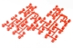 SWORKz Einsatz Kunststoff (2Set), Rot (SW228001RD)