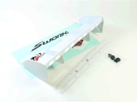 SWORKz 1/8 Heckspoiler Pro-Speed 2.0 weiss gelocht (SW228013WH)