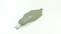 SWORKz 1/10 S12-2 Bodenplatte T7075 Aluminium Hard Coating (SW332001)