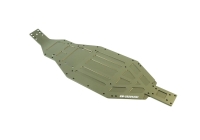 SWORKz 1/10 S12-2 Bodenplatte "Intensify" T7075 Aluminium Hard Coating (SW332043)