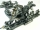 SWORKz Aluminium Halterung Dämpferplatte Hinten (SW332048)