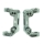 SWORKz Aluminium C-Hub links vorne (SW332052L)
