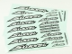 SWORKz Speed Aufkleber (PushBar)(WH)(2pc) (SW510053PWH)