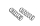 SWORKz S14/S12 Black Competition Rear Shock Spring (L2-Dot)(57X1.1X9.25)(2) (SWC115162)