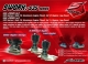 SWORKz Motorträger komplett Aluminium 1-Unit-Fit (4...