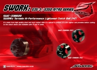 SWORKz Tornado Kupplungsglocke Light 13 Zähne (SWC338006)