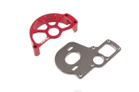 TFL - T-10 PRO - Machined Motor Gaurd Plate Set (TFL1401-18)