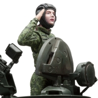 TORRO - 1/16 Figurenbausatz Russische Panzerkommandantin (TOR000238)