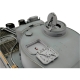 TORRO - 1/16 RC Tiger I Fr&uuml;he Ausf. grau IR Rauch (TOR11501-GY)