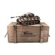 TORRO - 1/16 RC Tiger I Sp&auml;te Ausf. w&uuml;ste IR Rauch (TOR11502-DE)