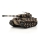 TORRO - 1/16 RC Tiger I Späte Ausf. wüste IR Rauch (TOR11502-DE)