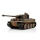 TORRO - 1/16 RC Tiger I Mittlere Ausf. tarn IR Rauch (TOR11503-CA)