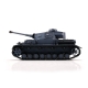 RC PzKpfw IV Ausf. F2 grau BB+IR Metallketten - 1:16