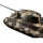 Torro - Heng Long - 1/16 RC Königstiger Henschelturm tarn BB+IR (Metallketten) (TOR14306-CA)