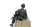 TORRO - 1/16 Figur U.S. Captain Infanterie Sitzend (TOR285124)