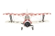 Seagull - B&uuml;cker B&uuml;-133 &quot;Jungmeister&quot; 1,65m Red/Cream (SEA212)