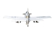 Seagull - Skyraider Warbird 1,6m (Electric Retracts) Bee (SEA230B)