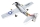 Seagull - Skyraider Warbird 1,6m (Electric Retracts) Bee (SEA230B)