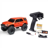 Axial - 1/24 SCX24 Toyota 4Runner 4X4 RTR Brushed Rock Crawler (Battery & Charger Included) Orange (AXI-2035T1)