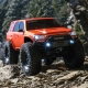 Axial - 1/24 SCX24 Toyota 4Runner 4X4 RTR Brushed Rock Crawler (Battery & Charger Included) Orange (AXI-2035T1)