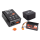 Spektrum - Smart Powerstage Surface Bundle: 810mAh 2S 50C LiPo Battery (IC2) / S100 Charger / 65W Power Supply / Adapter (SPMXPSS210I)