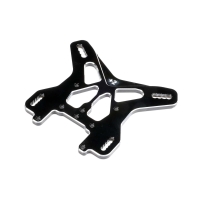 Team Losi Racing - Shock Tower Rear Aluminum +2: 8X 2.0 8XE 2.0 (TLR-1232)