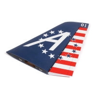 Hangar 9 - Fin and Rudder: Hawk/T-45 140-160N (HAN1375006)