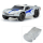 Pro-Line Racing - 1/10 Pre-Cut Sector Tough-Color Stone Gray Body: Fury (PRO369814)