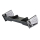 Pro-Line Racing - 1/18 Sector Wing Set and Roof Skids Black: Granite GROM (PRO642300)