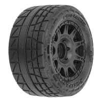 Pro-Line Racing - 1/18 Menace F/R Street Tires MTD 12mm Black Raid (4): Granite GROM (PRO1028710)