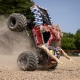 Losi - 1/18 Mini LMT Zombie 2S 4X4 RTR Brushed Monster Truck (Battery & Charger Included) Red (LOS01026T4)