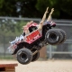 Losi - 1/18 Mini LMT Zombie 2S 4X4 RTR Brushed Monster Truck (Battery & Charger Included) Red (LOS01026T4)