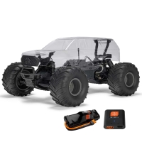 Arrma - 1/10 GORGON 2WD RTA Kit Brushed Monster Truck (Battery & Charger Included) Clear (ARA3230SKT2)