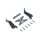 Losi - Wheelie Bar Set Black: Mini LMT (LOS-2822)