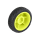 Pro-Line Racing - 1/24 Electron 2.0 Buggy F/R Tires Mounted 7mm Yellow (4): Micro-B (PRO1031412)