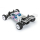 Pro-Line Racing - 1/24 Electron 2.0 Buggy F/R Tires Mounted 7mm White (4): Micro-B (PRO1031413)