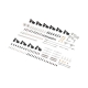 Hangar 9 - Hardware Set: Hawk/T-45 140-160N (HAN1375011)