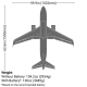 Airbus A320neo Twin 64mm EDF PNP - 1521mm