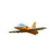 Ares High Performance Sport Jet 3D EDF 90mm gelb 6S PNP -...