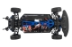 HiMOTO 1:10 Onroad NASCADA 2,4 GHz RTR set, blau...